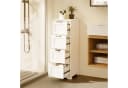 Bealife Badezimmerschrank 4 Schubladen Weiß 30x30x82 cm Bild 3
