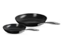 LE CREUSET Essential Pfannenset 2tlg. Keramik-Antihaft Schwarz Bild 2