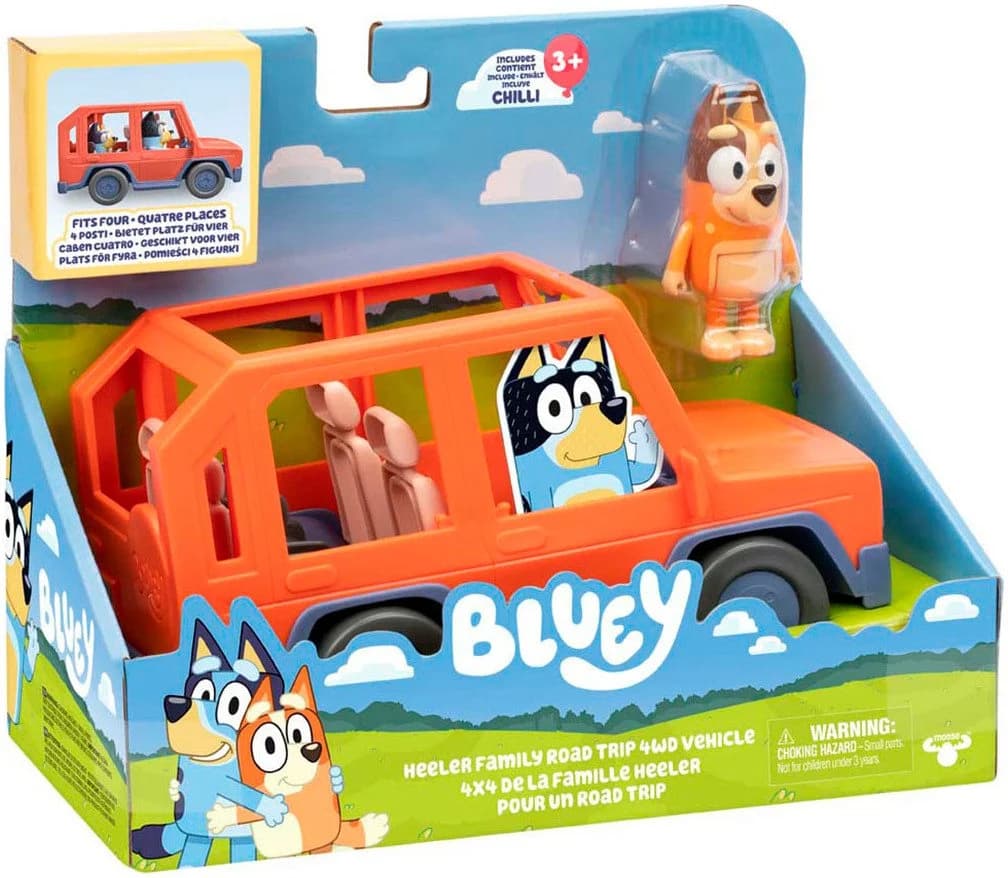 Moose Spielzeug-Auto Bluey S11 Familienausflug 4WD Familienauto - Bild 3