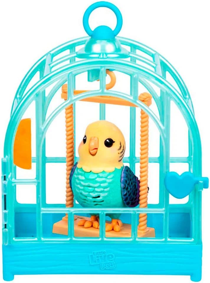 Moose Little Live Pets My Really Real Bird Vogelkäfig Indie Blau - Bild 2