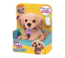 Moose My Really Real Puppy S3 Interaktiver Plüsch-Welpe Dackel Beige Bild 5