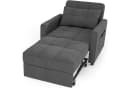 Bealife Sessel 3 in 1 Klappsessel Schlafsessel Grau Bild 1