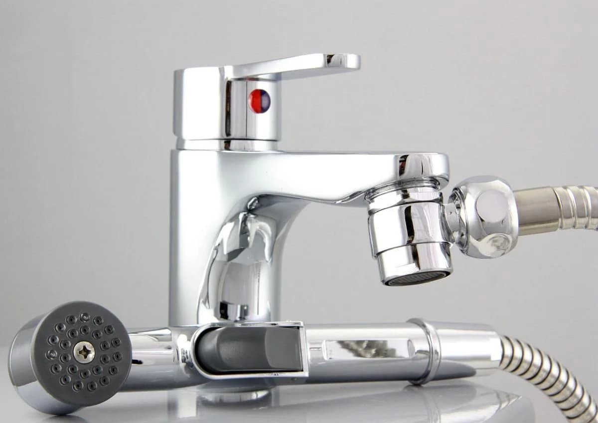 Tuganna Bidet Brause-Set Chrom mit Edelstahl-Schlauch - Bild 4