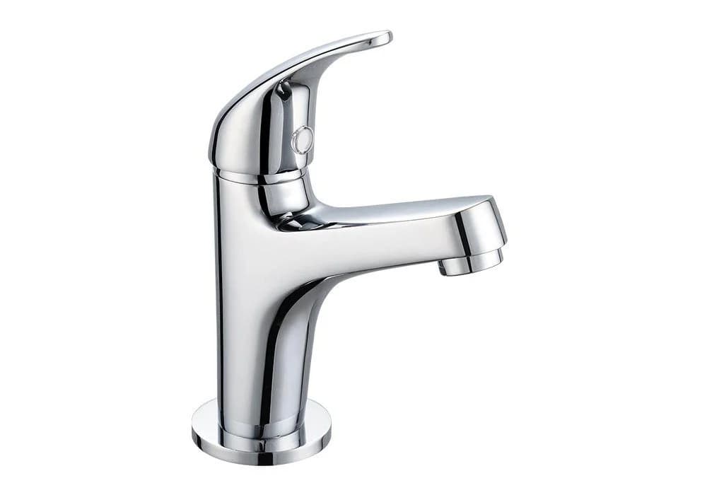 Tuganna Waschtischarmatur OSLO Kaltwasser Wasserhahn Chrom - Bild 2