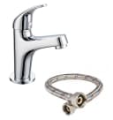 Tuganna Waschtischarmatur OSLO Kaltwasser Wasserhahn Chrom Bild 3