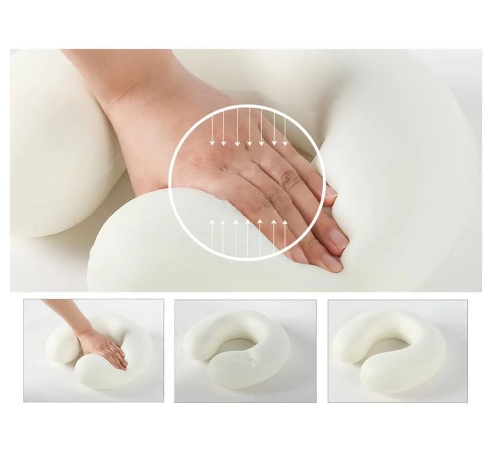 Blusmart Reisekissen U-förmig Memory Foam Nackenschutz - Bild 3