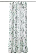 Joyswahl Gardine Florales Grün Transparent Schlaufen Bild 2
