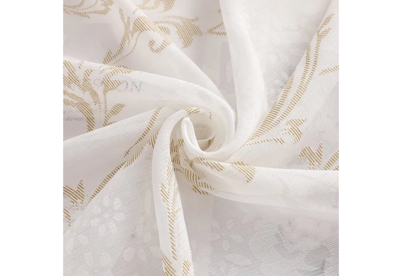 Joyswahl Vorhang Hofstil 140 cm Breite Transparent Retro Blumen - Bild 5