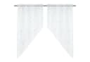 Joyswahl Scheibengardine Alice 2 St. Transparent Marmormuster Küche Bild 2
