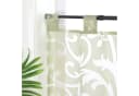 Joyswahl Scheibengardine Landhausstil Transparent Voile Rankenmuster Bild 4