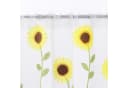 Joyswahl Scheibengardine mit Sonnenblume Weiß-Gelb Bild 3