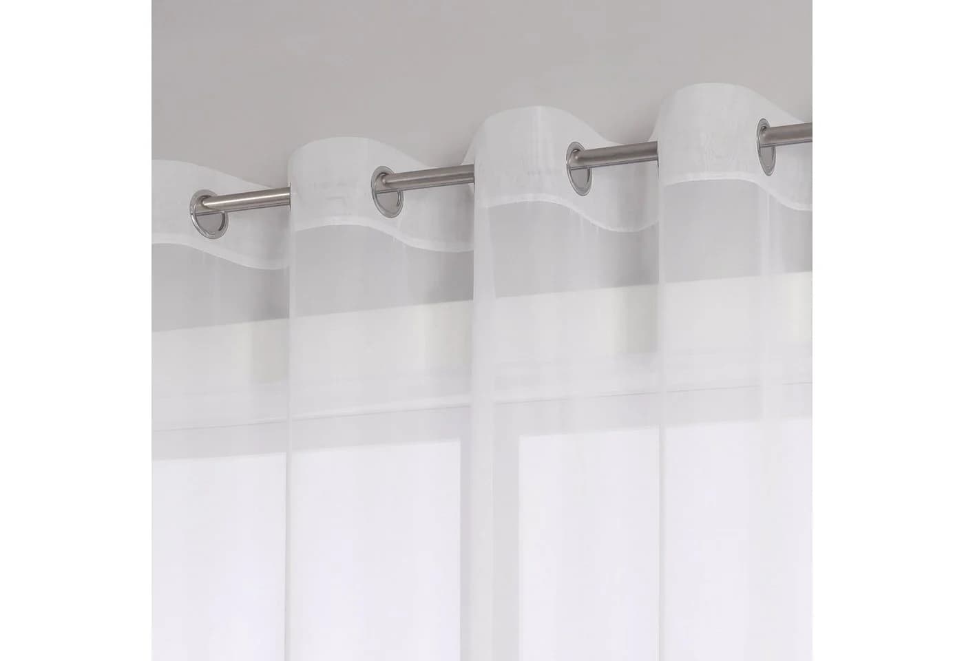 Joyswahl Gardine Maja 100% Polyester Transparent mit Satinband - Bild 3