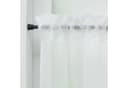 Joyswahl Scheibengardine 2 St. Transparent Voile Kurzstores Einfarbig Küche Bild 1