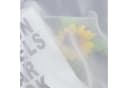 Joyswahl Scheibengardine 2 St. Transparent Voile Kurzstores Einfarbig Küche Bild 5