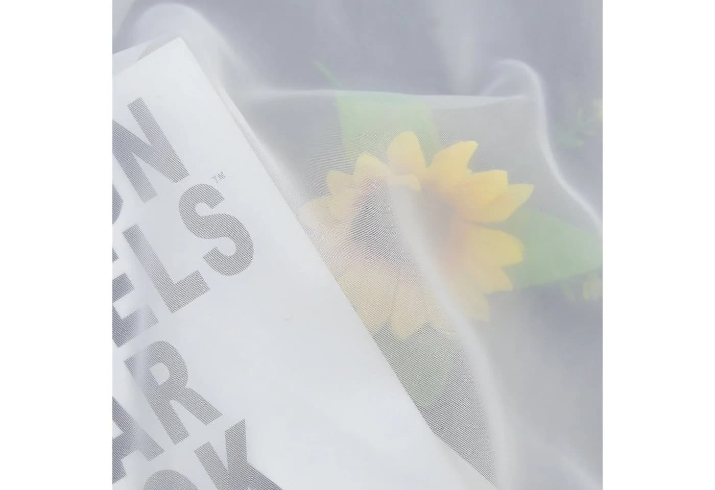 Joyswahl Scheibengardine 2 St. Transparent Voile Kurzstores Einfarbig Küche - Bild 5