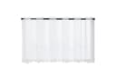 Joyswahl Scheibengardine Stangendurchzug Transparent Blumenmuster Bild 2