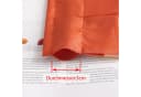 Joyswahl Scheibengardine Tunnelzug Voile Kurzstore Kleinfenster Wellen Druck Bild 5