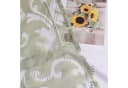 Delien Raffrollo Jessica mit Schlaufen, Voile Uni mit Floral Ausbrenner Bild 5