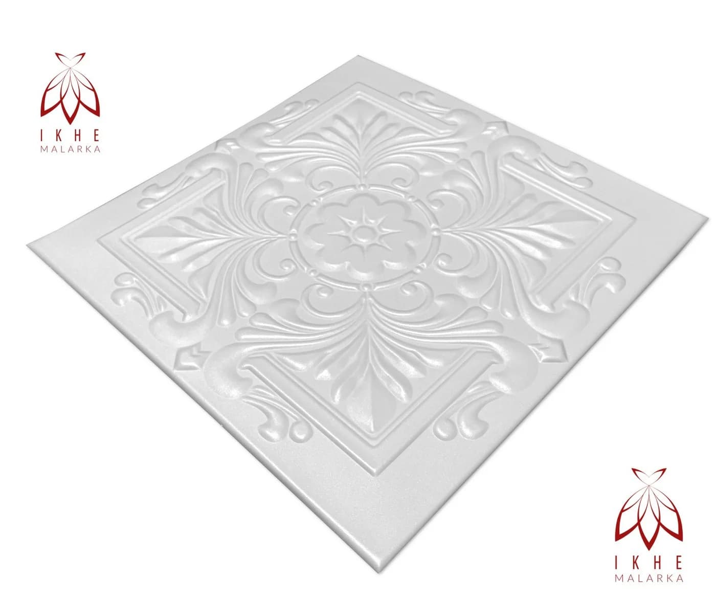 IKHEMalarka 3D Wandpaneel aus Polystyrol Styropor XPS 2m²