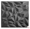 IKHEMalarka 3D Wandpaneel Schwarz Polystyrol XPS Bild 2