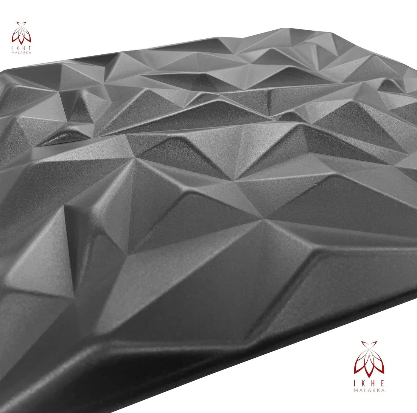 IKHEMalarka 3D Wandpaneel Schwarz Polystyrol XPS - Bild 4