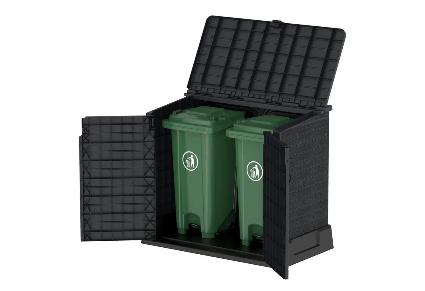 DURAMAX Mülltonnenbox StoreAway 850 L - Gartenhaus - Bild 3