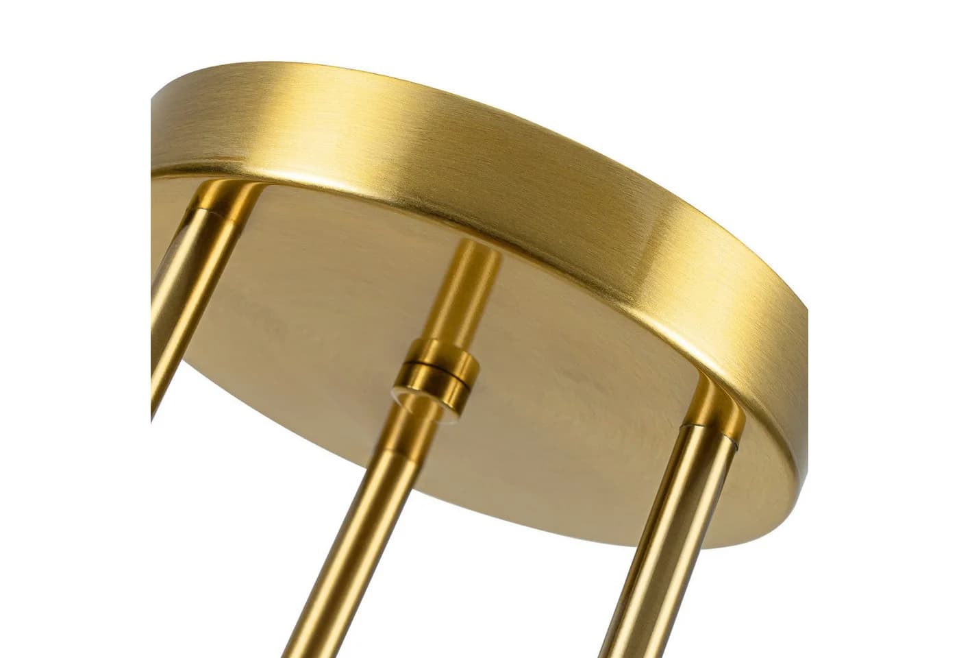 Nettlife Deckenleuchte 6-flammig Schwarz/Weiß/Gold E27 Industrial Retro Design - Bild 5