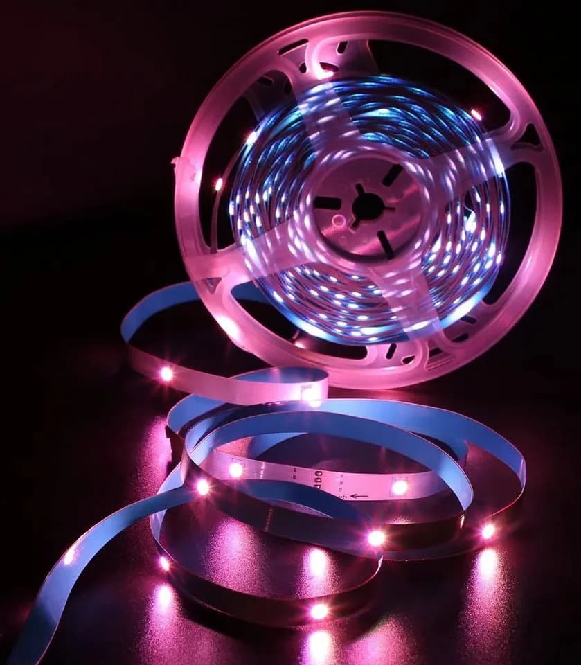 Nettlife LED Stripe Selbstklebend RGB Streifen 10/20/30m APP Steuerung Lichtband