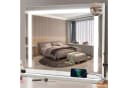 Nettlife Schminkspiegel mit Licht Weiß 3 Farben USB Touch Hollywood Bild 2