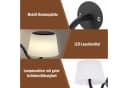 Nettlife LED Wandleuchte Kabellose Schwarz Dimmbar LED Bild 5