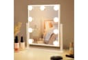 Nettlife Schminkspiegel Kosmetikspiegel 9 LED 360° Drehung Bild 2