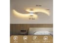 Nettlife LED Wandleuchte 100CM Weiß 14W 3000K Modern Welle Design Bild 3