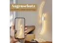 Nettlife LED Wandleuchte 100CM Weiß 14W 3000K Modern Welle Design Bild 4