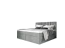 Fun Möbel Boxspringbett NURIA mit Bettkasten und Topper Bild 1