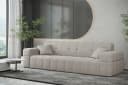 Fun Möbel Sofaset NANCY 3-2-1 Beige Stoff Bild 3