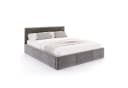 FDM Polsterbett AMBER modern mit Bettkasten Grau Bild 1
