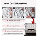 IKHEMalarka 3D Wandpaneel Polystyrol XPS 4m²/16 Stück 50x50 cm Bild 5