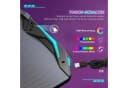 SONNI Gamingtisch mit LED RGB Beleuchtung und Kabelmanagement Bild 4