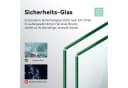 SONNI Eckdusche Duschkabine Eckeinstieg Schiebetüren ESG Glas 70x70 cm Bild 5