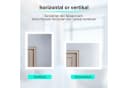 SONNI Badspiegel 60x50 cm LED Beleuchtung IP44 Bild 3