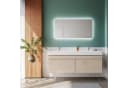SONNI LED Badspiegel 120x60 cm Touch Lichtspiegel Bild 1
