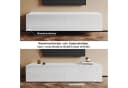 SONNI TV Lowboard Hochglanz Weiß Griffloses Design Bild 3