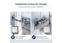 SONNI Spiegelschrank Bad mit LED-Beleuchtung und Steckdose Bild 3
