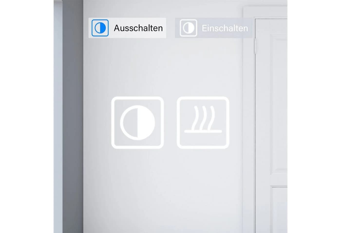 SONNI Spiegelschrank Bad mit LED-Beleuchtung und Steckdose - Bild 5