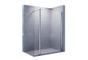 SONNI Walk-in-Dusche mit 30 cm schwenkbarer Seitenwand, 8 mm Nano-Glas Bild 2