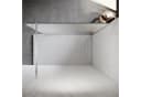 SONNI Walk-in-Dusche 80-140 cm mit Stabilisator, 200 cm Höhe Bild 3