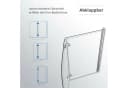 SONNI Badewannenaufsatz NANO Glas 120x140cm Schwarz Bild 4