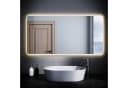 SONNI LED Badspiegel mit Touch, 3 Lichtfarben, Anti-Beschlag, 70-120cm Bild 3