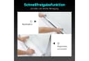 SONNI Eckdusche mit Doppel-Schiebetüren und ESG-Glas Bild 5