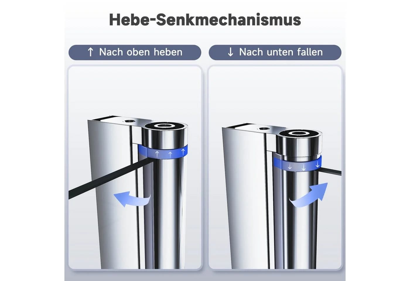 SONNI Dusch-Pendeltür 70-90 cm Nano-Beschichtung - Bild 4